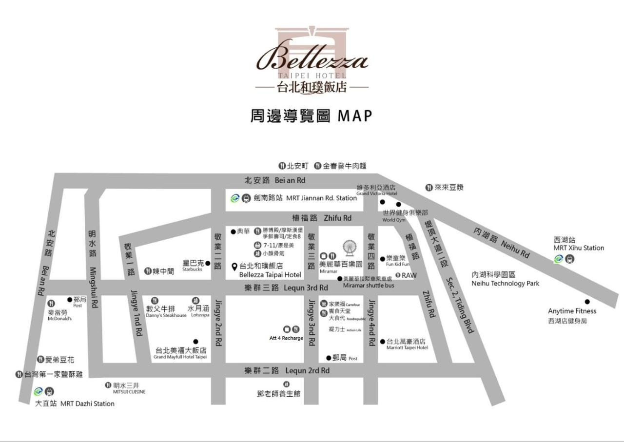 Bellezza Taipei Hotel Ngoại thất bức ảnh